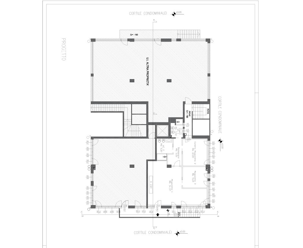 Piante di progetto di case residenziali moderne con soluzioni abitative innovative Dheome.