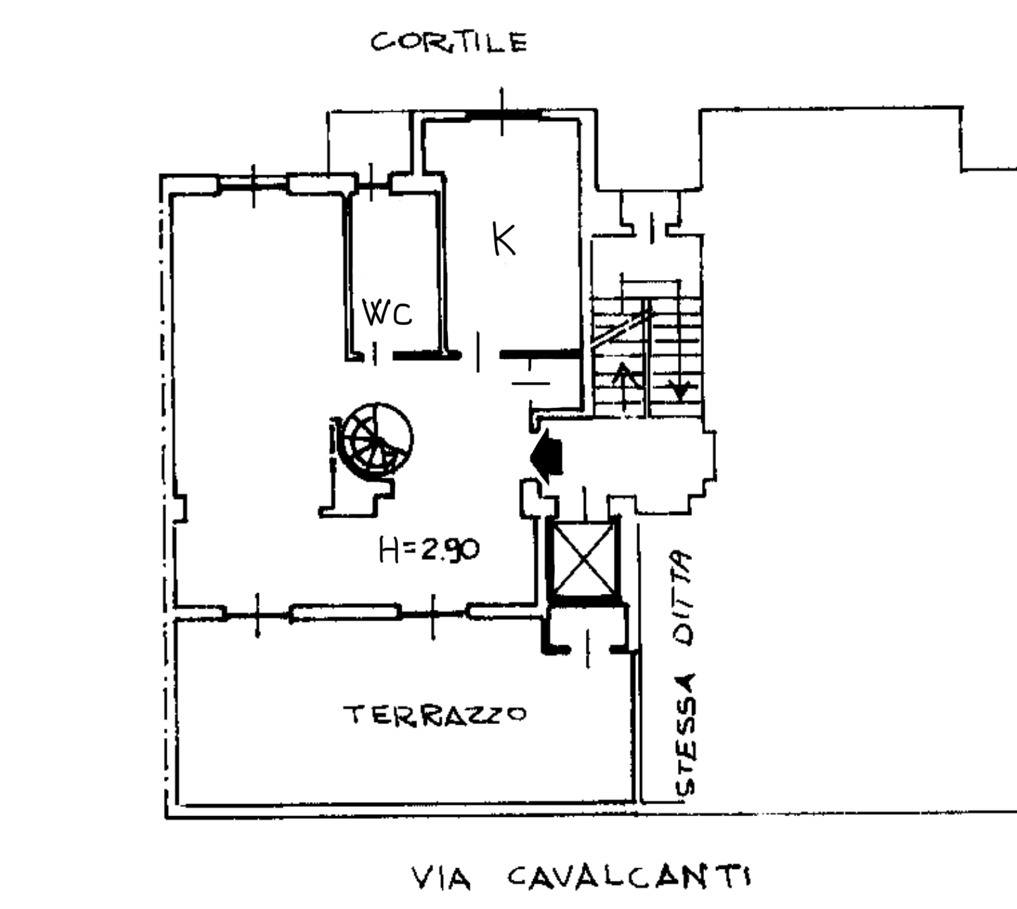 Attico con terrazza di 45mq a Milano NoLo, ideale per vivere in città con spazi esterni ampi e lumin.