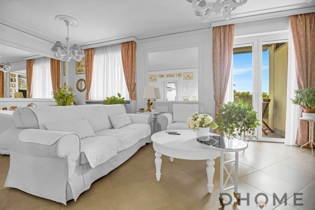 Appartamento in vendita a Giussano, ampio trilocale finemente rifinito con arredi eleganti.