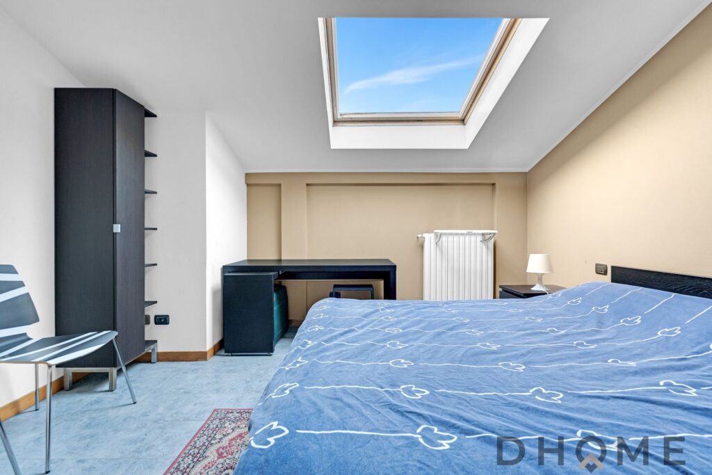 Appartamento bilocale in affitto a Maciachini, ultimo piano, con finiture moderne e luminoso ambient.