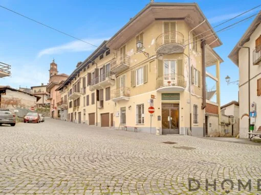Appartamento spazioso e luminoso in centro ad Agliè, ideale per investimento o prima casa. Posizione.