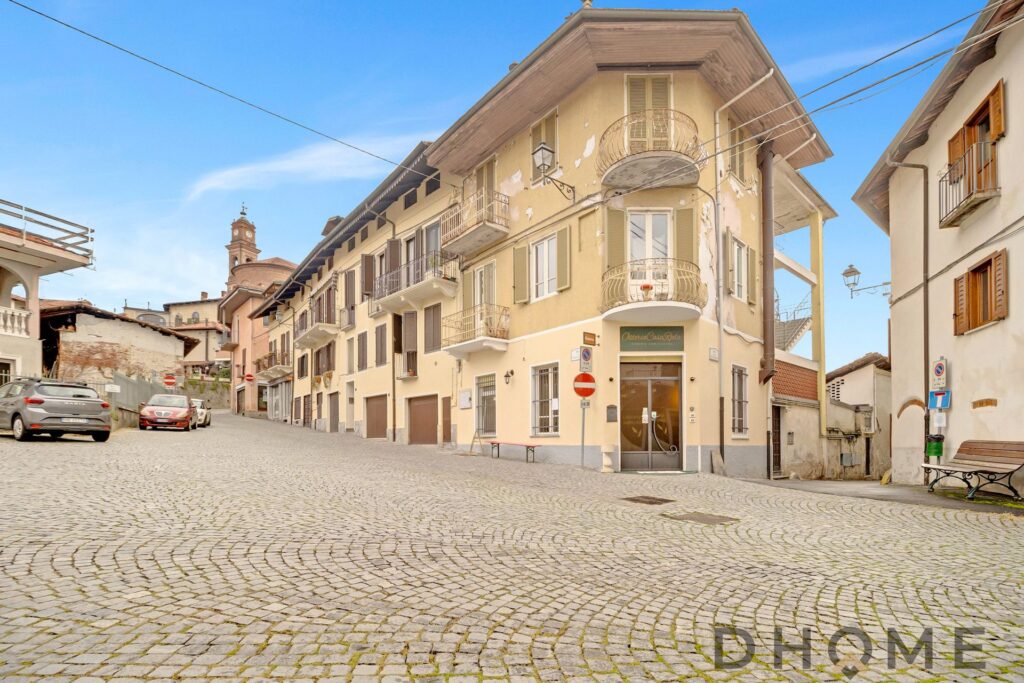 Appartamento spazioso e luminoso in centro ad Agliè, ideale per investimento o prima casa, con vista.